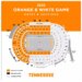 Orange & White Game Apresentado por Cherokee Resorts & Entertainment set para 12 de abril às 14:00