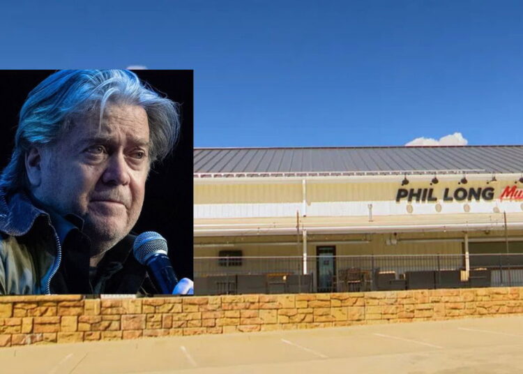 Presença policial e segurança planejada para Steve Bannon GOP Evento no Phil Long Music Hall