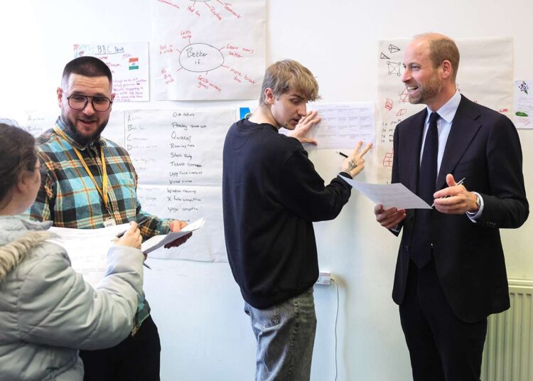 Prince William se une à TV Star na Escócia para o Key Royal Project