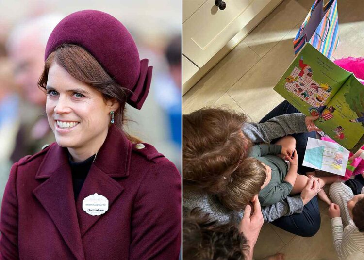 Princesa Eugenie comemora o Dia das Mães do Reino Unido com uma foto rara de 2 filhos