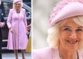 Rainha Camilla Sparks Fan Frenzy em vestido rosa bebê | Real | Notícias