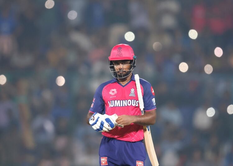 Rajasthan Royals Surpreenda o novo capitão de 3 jogos IPL, Sanju Samson para jogar apenas como batedor