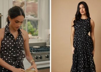 Recrie o vestido de polka-dot de Meghan Markle-a partir de £ 53 no Debenhams | Real | Notícias