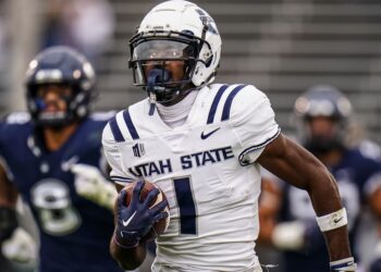 Relatório de escotismo da NFL Draft: Jalen Royals, WR, Utah State