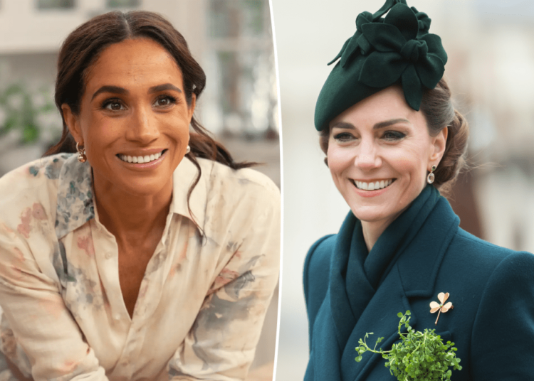 Reprise do Dia de São Patrício de Kate Middleton, o próximo público papal do rei Charles, os problemas de marca registrada de Meghan Markle, mais