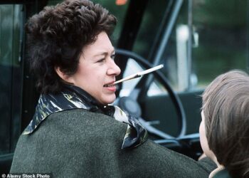 Revealed: All the royals and socialites who have been caught secretly smoking cigarettes – despite Queen Elizabeth’s fierce stance