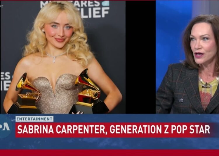 Sabrina Carpenter leva o gênero pop por Storm com novo álbum