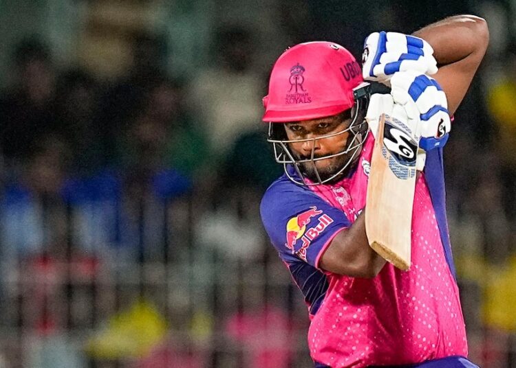 Sanju derruba uma bomba, não vai capitão Rajasthan Royals para os três primeiros jogos no IPL 2025
