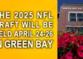 Show de drones grátis, o concerto fará parte do NFL Draft no Lambeau Field