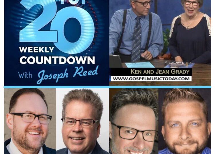 Singing News Radio inaugura novos shows e um novo anfitrião para o Weekly Top 20 Countdown - Singing News Magazine