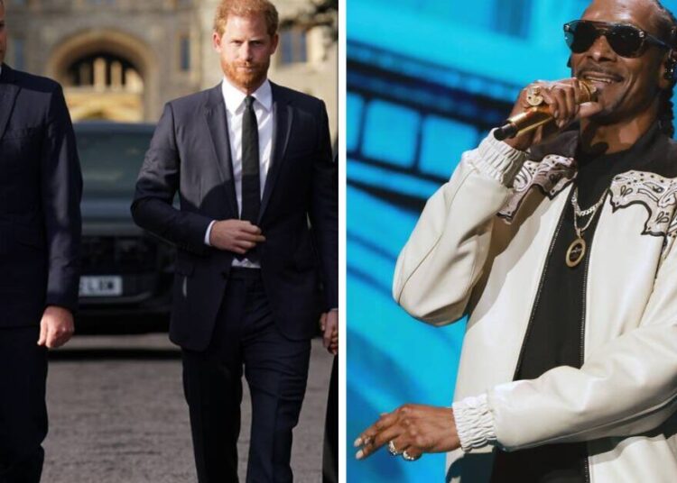 Snoop Dog faz uma declaração ousada sobre a reunião do príncipe Harry e o príncipe William em meio a uma briga | Real | Notícias