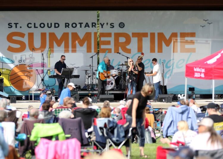 Summertime de George! Concertos vindo para St. Cloud