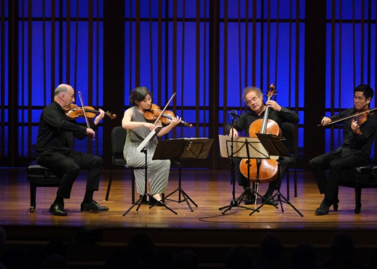 Takács Quartet Performance no Grusin Music Hall