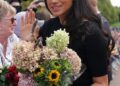 The moment Meghan Markle realised she wasn’t welcome in the UK: While on the notoriously awkward walkabout with William and Kate after the Queen’s death, one brave royal fan sent her a message by SNUBBING her offer of a handshake