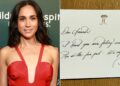 Todos os detalhes ocultos da carta de Meghan Markle, incluindo Royal Monogram