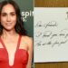 Todos os detalhes ocultos da carta de Meghan Markle, incluindo Royal Monogram