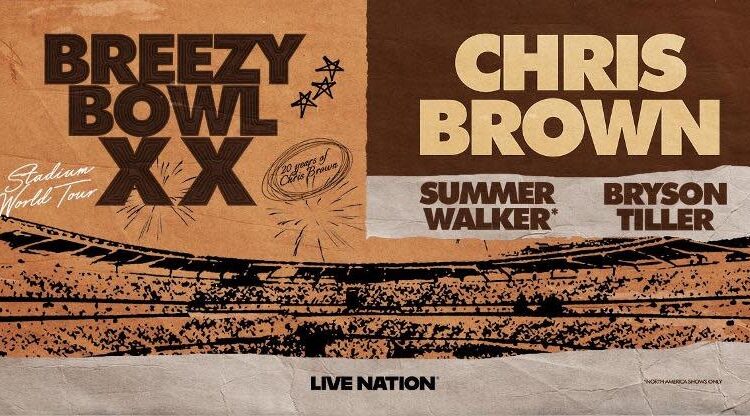 Tour da Belinha Breezy de Chris Brown xx para Inglewood