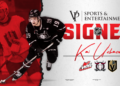 VP Sports & Entertainment Presents: Vegas Golden Knights Ink Ex -Capitão dos Rebeldes Uchacz