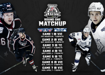 Victoria Royals, Tri-City Americans Solufify 2025 WHL Playoffs Round One Matchup