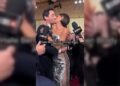 Vídeo mostra Halle Berry beijando Adrien Brody no tapete vermelho