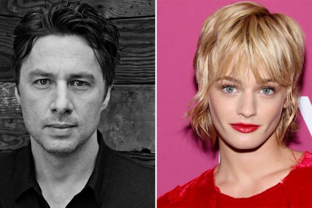 Zach Braff e Esther McGregor têm 'mãos limpas'