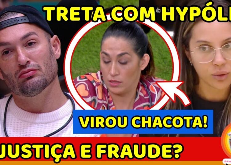 🔴Hypólito VIRA CHACOTA; FRAUDE NA VOTAÇÃO? Renata e Diego CONVERSAM E VÍDEO RENDE