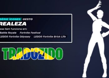 TRADUÇÃO DO EMOTE – REALEZA – FORTNITE