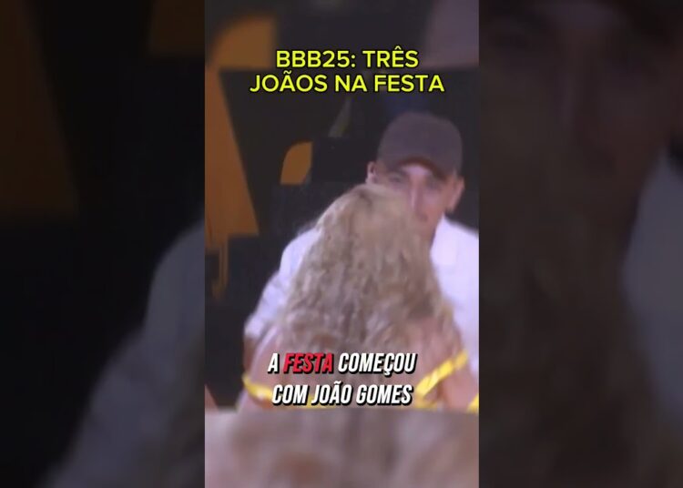 3 JOÃOS #shorts #BBB25 #entretenimiento #fofoca