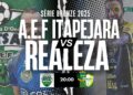 A.E.F ITAPEJARA X REALEZA FUTSAL – SÉRIE BRONZE – TRANSMISSÃO OFICIAL