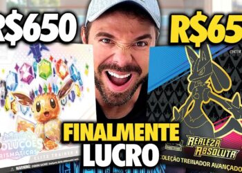 R$1300 Abrindo Boxes Pokemon de Realeza Absoluta e Evoluções Prismáticas! Lucro ou Prejuízo?