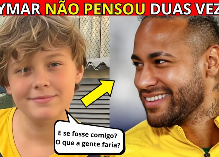 NEYMAR E DAVI LUCCA ENCONTRAM CRIANÇA DORMINDO NA RUA, MAS O QUE FAZEM DEPOIS VAI TE EMOCIONAR!