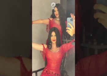 مي عمر تتمرن مع الراقصة الأسبانية التي قامت بدور إش إش