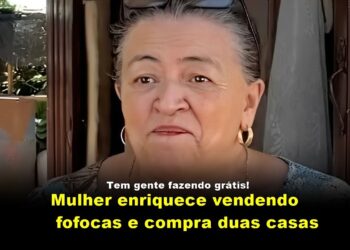 Mulher enriquece vendendo fofocas e compra duas casas