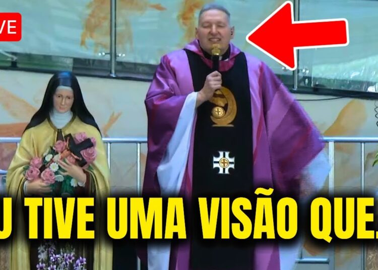 PADRE MARCELO ROSSI INTERROMPE SUA MISSA E SURPREENDE A TODOS COM UMA VISÃO QUE ELE TEVE…