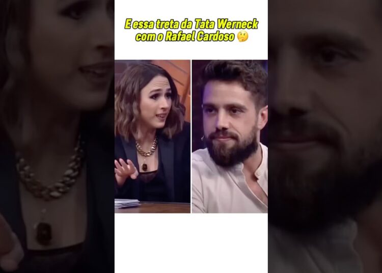 E essa treta da Tata com o Rafael Cardoso 🤣 #humor #fofoca #tatawerneck