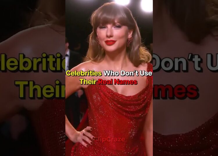 You Won’t Believe The Real Names Of These Famous Stars😲