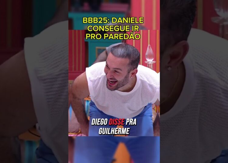 DANIELE CONSEGUIU #shorts #BBB25 #entretenimiento #fofoca