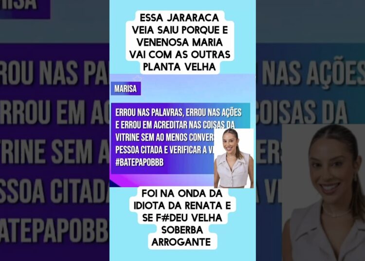 ela falou coisas na hora errada #noticias #fofocasbbb #fofoca