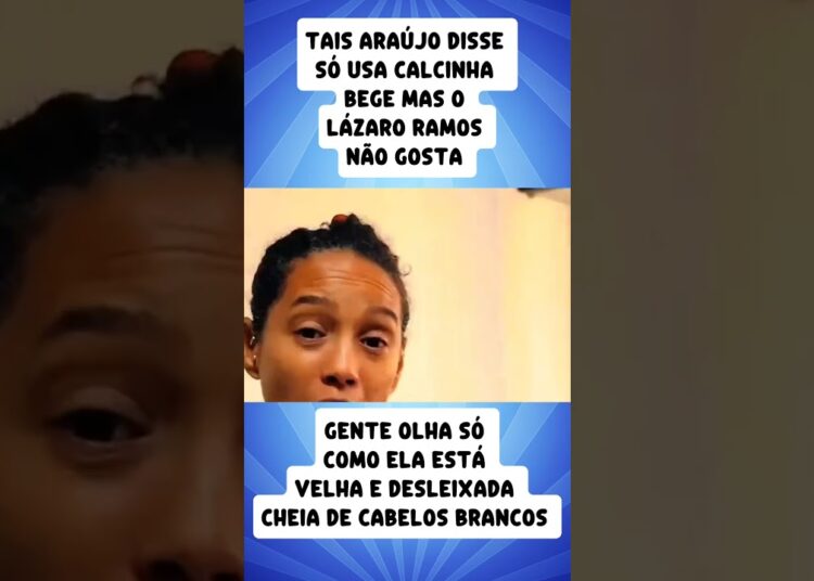 olha que a Taís Araújo falou #noticias #fofoca