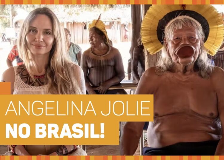 Angelina Jolie impressiona com sua atitude durante visita ao Brasil! | Hora da Fofoca | TV Gazeta