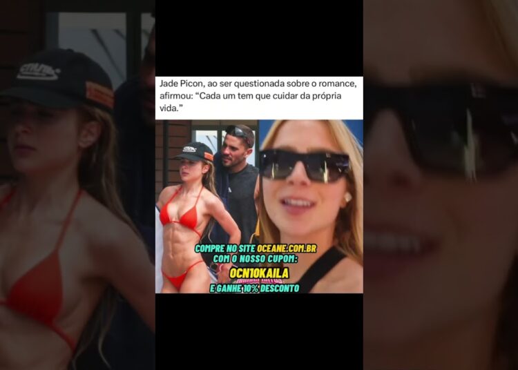 Jade Picon ao ser questionada sobre romance #jadepiconn #famosos #noticias #ultimasnoticia #fofocas