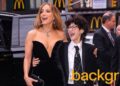 Jennifer Lopez arrives at the opening night of “Good Luck, And Good Night” on Broadway in New York