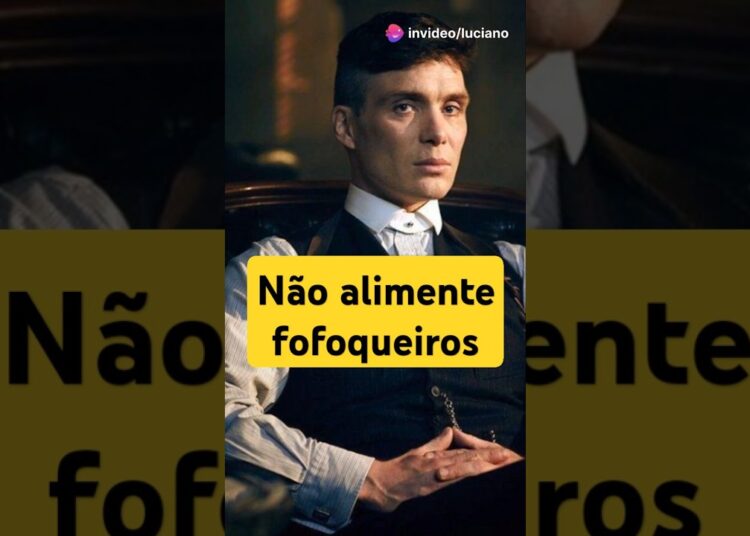 NÃO ALIMENTE FOFOQUEIROS! #peakyblinders #thomasshelby #fofocas #shorts