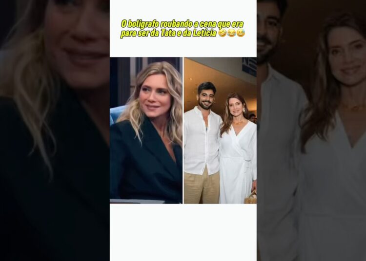 O boligrafo roubando a cena 🤣 #humor #fofoca #tatawerneck #leticiaspiller
