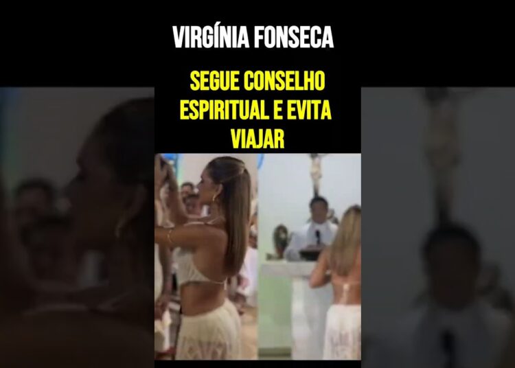 Virginia Fonseca segue conselho espiritual e visita igreja