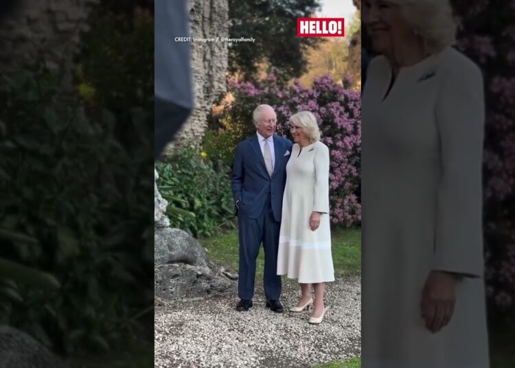 Behind the Scenes: Charles & Camilla’s Romantic Glance 👀❤️ | HELLO!