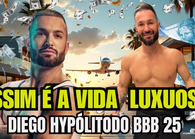 ESSA É A VIDA LUXUOSA DE DIEGO HYPÓLITO, EX CAMAROTE DO BBB 25
