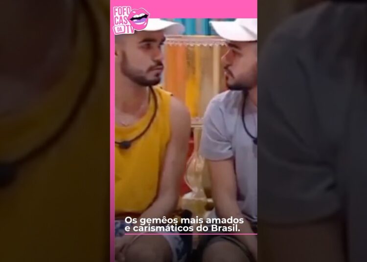 Os gemêos mais amados e carismáticos do Brasil.#BBB #famosos #celebridades