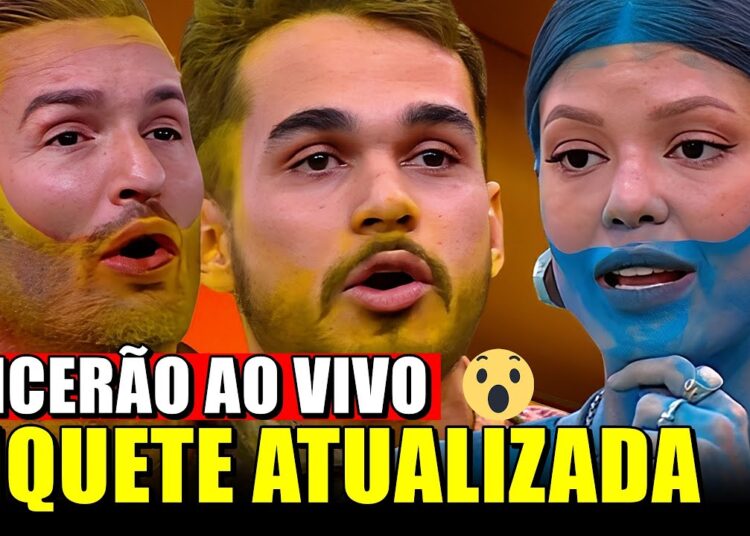 🚨BBB25 AO VIVO AGORA: SINCERÃO + ENQUETE PAREDÃO ATUALIZADA QUEM SAI DIEGO, JOÃO GABRIEL ou VITÓRIA?
