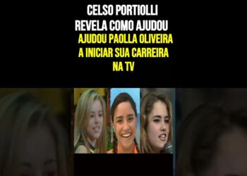 Celso Portiolli revela como ajudou Paolla Oliveira a iniciar sua carreira na TV